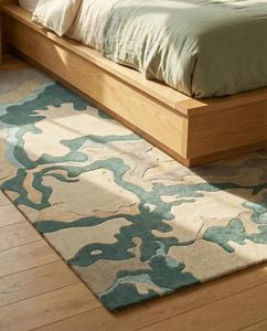 Alfombra de Lana Abstracta de Pelo Medio, Antideslizante, Hecha a Mano, de Primera Calidad, Alfombra Artística Moderna para Sala de Estar, Dormitorio, Hotel, Hogar de Lujo - Product Image 2