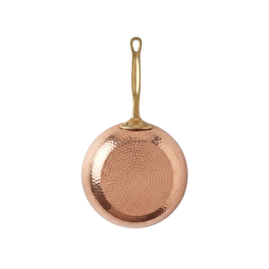 Sartén de Cobre Martillado a Mano con Mango de Aluminio - Olla Profesional con Revestimiento de Estaño para Cocina y Restaurante, Venta al por Mayor - Product Image 6