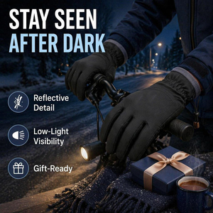 Guantes Térmicos de Invierno para Hombre y Mujer, con Forro Polar, Pantalla Táctil, para Clima Frío, para Conducir al Aire Libre, Guantes de Ciclismo - Product Image 3