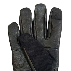 Black Leather <b>Gloves</b> Windproof Touch Screen Unisex Outdoor Winter Driving Fashion Outdoor Bulk Genuine Sheepskin Winter <b>Gloves</b> - Product Image 5