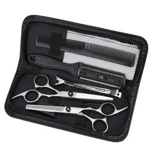 Ciseaux de Salon Professionnels pour Coiffure, Ciseaux à Effiler pour Barbiers, Ensemble de Ciseaux de Coiffure en Acier Inoxydable, Outil de Coiffage IMANS - Product Image 1