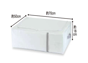 Ultra-Thin Oxford Cloth Flat Underbed Storage <b>Box</b> Large Extra Household Organize Bag for <b>Clothes</b> Quilt Highly Recommended - Product Image 1