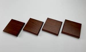 Wooden Square Coasters Heat Resistant Modern Design for Coffee Table Mats & Pads Stylish Handmade Wooden Coasters For Home Use - Product Image 6