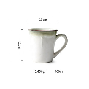 Offre spéciale ensemble d'assiettes en céramique européenne assiette occidentale irrégulière relief plat maison rétro plateau assiette à poisson - Product Image 6