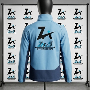 Customized Embroidery Canvas Lacrosse <b>Jacket</b> <b>Chore</b> Work <b>Jacket</b> With Front Button Closure Outerwear <b>Men's</b> Lacrosse <b>Jacket</b> - Product Image 2