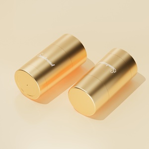 Manufacturer Gold Electroplated PP <b>Plastic</b> Cap Custom Eco-Friendly 75G Deodorant Stick <b>Tubes</b> For Solid Deodorant Cosmetic - Product Image 6