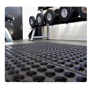 Anti slip Waterproof Kitchen Flooring Mats Industrial Anti-fatigue Rubber <b>Pads</b> - Product Image 5
