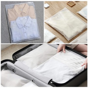 ถุงซิปล็อคกันฝุ่นทนทาน HABAB GROUP HG-PJ-103 สำหรับจัดเก็บเสื้อยืดและชุดว่ายน้ำแบบหนา ถุงพีวีซีสำหรับจัดส่งเสื้อผ้า มีรูระบายอากาศ - Product Image 6