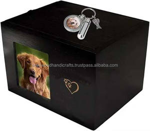 โกศไม้สำหรับเผาขี้เถ้าไม้โกศสำหรับแมวและสุนัขโกศไม้โกศ - Product Image 3