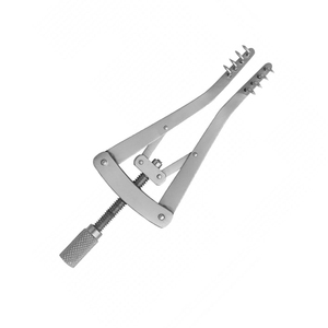 Rétracteur manuel auto-serrant de haute qualité, à 4 à 4,5 mm, à dents semi-affûtées, en acier inoxydable, instrument chirurgical certifié CE ISO13485 - Product Image 4