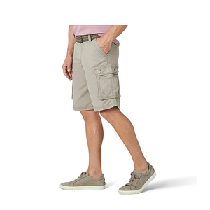 Custom Summer Men's Casual Active <b>Cargo</b> <b>Shorts</b>-Quick Dry Breathable <b>Lightweight</b> 100% Polyester Solid Nonwoven - Product Image 2