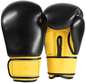 Gants de boxe en cuir PU pour hommes, design personnalisé, dernière collection, pour l'entraînement de frappe et les arts martiaux, modèle Benefit Enterprises BE-317 - Product Image 3
