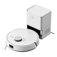 Robot aspirateur Sudex à navigation laser avec station de vidage automatique, cartographie intelligente, collecte automatique de la poussière, usage domestique, filtre HEPA