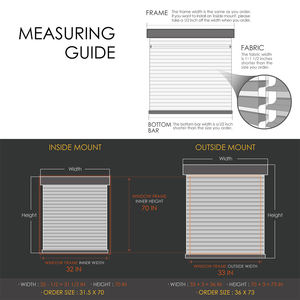 CHANGANE Swan Korean Shangrila, Cortinas Inteligentes Personalizadas para Día y Noche, Poliéster Premium, Fácil Instalación, Filtro de Luz, Minimalistas, Duraderas, Elegantes - Product Image 5