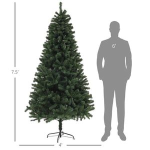 Grande Albero di Natale Innevato da 2,3 m con Luci a Batteria e Opzione di Personalizzazione - Product Image 4