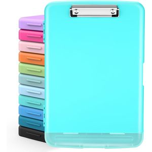 High Capacity 8.5x11 Heavy Duty <b>Plastic</b> Clipboards Storage Nursing Clipboard <b>Folder</b> File <b>Folder</b> High Visibility Clasp Durable - Product Image 1