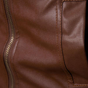 Veste en cuir pour homme, nouvelle collection, design tendance, qualité supérieure, fabrication OEM, veste d'hiver 100% cuir, en vente, logo personnalisé - Product Image 4