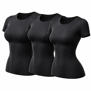 Camisetas de Compresión al por Mayor para Moldear el Cuerpo de Mujer - Opciones OEM Directamente del Fabricante - Product Image 3