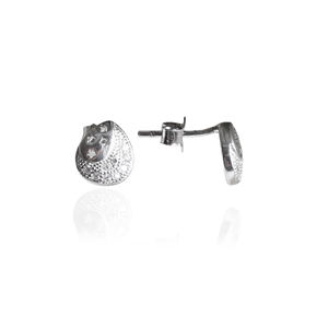 Pendientes de Plata con Diseño de Luna y Estrella, Joyería Celestial Brillante para Mujeres y Niñas, para Usar en Bodas y Fiestas - Product Image 2