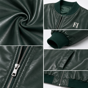 Proveedor al por Mayor de Chaquetas Bomber Premium con Ribetes Acanalados, Ropa Exterior Ligera Urbana, Estilo Casual Relajado, Moda de Invierno, Chaquetas para Hombre OEM B2B - Product Image 5