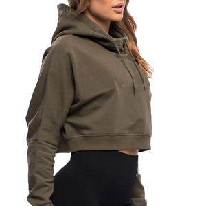 Sudaderas Cómodas Personalizadas para Mujer, Tejidas, Formales, de Color Sólido, con Capucha, de Alta Calidad, con Logotipo Frontal - Product Image 4