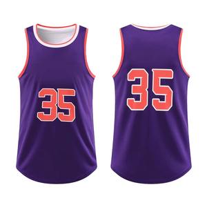 Camisetas de Baloncesto de Malla para Hombre de Alta Calidad con Bordado y Estampado por Transferencia Térmica, Transpirables para Deportes de Verano - Product Image 1