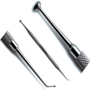 Instrument de dentisterie en acier inoxydable de qualité chirurgicale pour le compactage des composites et de l'amalgame en dentisterie restauratrice - Product Image 1