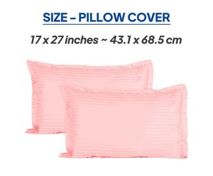 Stripes <b>Bedding</b> <b>Set</b> 400 TC Plain White Cotton Hotel Bedsheet - Product Image 5