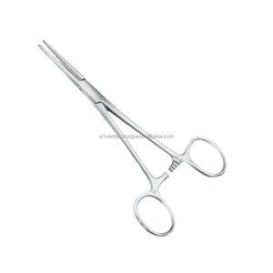 เครื่องมือหนีบหลอดเลือดดำแบบโค้งตรง A-1 VERITAS คุณภาพสูง ทำจากเหล็กกล้าไร้สนิม ใช้ซ้ำได้ |   ที่จับเข็ม - Product Image 2