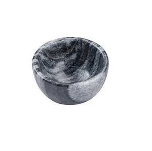 Bol en marbre artisanal de forme ronde en pierre blanche, nouveau design, pour servir les aliments, pour usage artisanal - Product Image 4