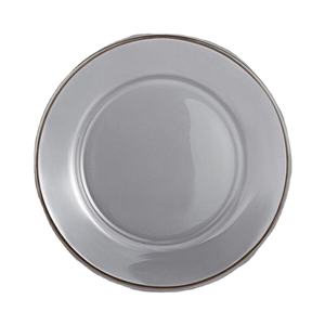 Plato cargador redondo con diseño de borde punteado para vajilla, plato de acero y Metal con acabado de calidad segura para alimentos, plato para servir con logotipo personalizado - Product Image 5