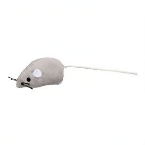 Juguete de Peluche para Mascotas, Ratón Gris de 5 cm con Sonido, al por Mayor - Product Image 2