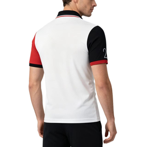 เสื้อโปโลผู้ชายผ้าโพลีเอสเตอร์พิมพ์ลาย มีสไตล์ ระบายอากาศได้ดี เหมาะสำหรับใส่ลำลองและออกกำลังกาย - Product Image 2