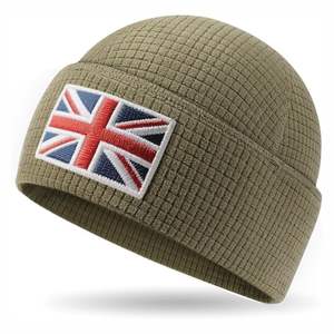 Bonnet tricoté 100 % polyester pour homme, idéal pour l'hiver et les activités décontractées en extérieur – Vente en gros et dropshipping - Product Image 4