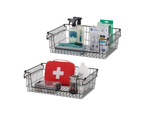 Cesta de Almacenamiento de Metal Ventilada para Solución de Almacenamiento en la Despensa de la Cocina - Product Image 4