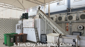 Biodigestor de 10t sin Costuras, Máquina de Reciclaje de Residuos Alimentarios, Sistema de Reciclaje de Residuos Orgánicos, Máquina de Residuos Alimentarios para Supermercados - Product Image 4