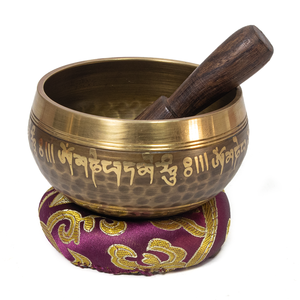 Juego de Cuencos Tibetanos Hechos a Mano de 9.5 cm con Grabado de Ojo de Buda, Cuenco de Sonido para Meditación y Terapia de Chakras - Product Image 2