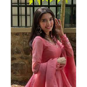 Ropa india y pakistaní Ropa de fiesta elegante Top Bottom Dupatta Set - Product Image 1