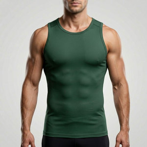 Débardeur de sport respirant en tricot pour homme, idéal pour la musculation, avec logo personnalisé - Product Image 1