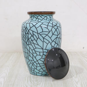 Urnes funéraires en aluminium de style pierre américaine pour cendres humaines, 10 pouces, capacité de 220 pouces cubes, et pour conservation des souvenirs - Product Image 4