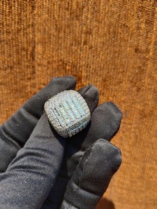 Anillo de Hip Hop con Diamantes Moissanite VVS Baguette, Joyería de Lujo, Anillo de Moda para Fiestas, Regalo - Product Image 3
