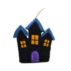 Adornos de Fieltro de Lana Ecológicos al por Mayor para Halloween, Casitas Miniatura Hechas a Mano, Decoración para Fiestas y Festivales - Product Image 1