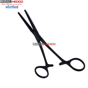 Ciseaux de secouriste noir enduit, ensemble de 3 pièces : ciseaux à pansements 5,5 pouces, hémostatique droit 5,5 pouces, pour premiers secours médicaux d'urgence - Product Image 5