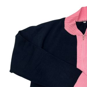 Knit <b>Zip</b> <b>Up</b> <b>Cardigan</b> Soft Sweater Jacket Long Sleeve Casual Winter Fashion Apparel Everyday Wear Clothing - Product Image 3