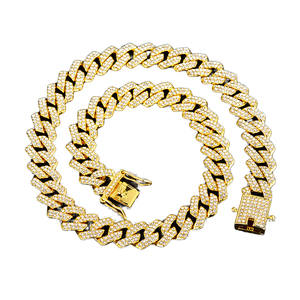 S925 Silver VVS Moissanite Diamond Necklaces Gold PlatedIGI Certified Brilliant cut Luxury Link <b>Chain</b> Hip Hop <b>Iced</b> <b>Out</b> Jewelry - Product Image 3