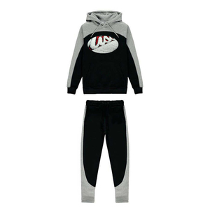 High Quality Cotton Hip Hop Chenille <b>Embroidery</b> Men's Tracksuits Custom Made Best Quality Material Outdoor Running Track Suit - Product Image 3