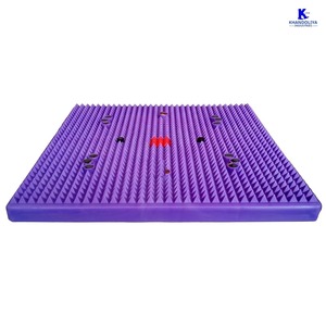 Tapis d'acupression K Star en métal pour le corps entier, soulagement de la douleur, réduction du stress, stimulant de la circulation sanguine, tapis de thérapie relaxant - Product Image 1