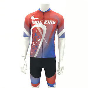 Ropa de Ciclismo, Conjunto de Camiseta y Pantalones de Ciclismo de Alta Calidad OEM, Nuevo Conjunto de Verano Transpirable de Spandex/Poliéster de Secado Rápido - Product Image 1