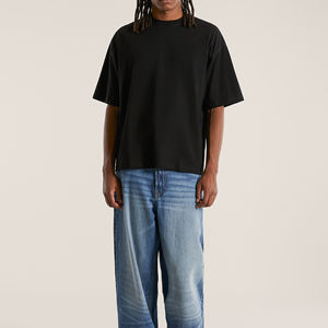 Best Features 100% Cotton Boxy <b>Fit</b> <b>T</b>-<b>shirt</b> For Men Loose <b>Fit</b> Printed High Demanding Lightweight Smooth Boxy <b>Fit</b> <b>T</b> <b>Shirt</b> For Men - Product Image 3