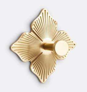 Gancho decorativo dorado para dormitorio, gancho de pared moderno, gancho de metal con lazo, gancho decorativo para llaves de pared - Product Image 6